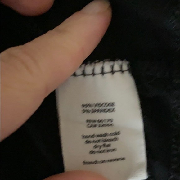 BDG Black Long Sleeve Wrap Size Small - Picture 4 of 4